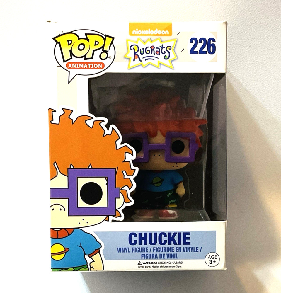 Funko Pop! Animation Rugrats Chuckie Finster #226 Nickelodeon Vinyl Figure