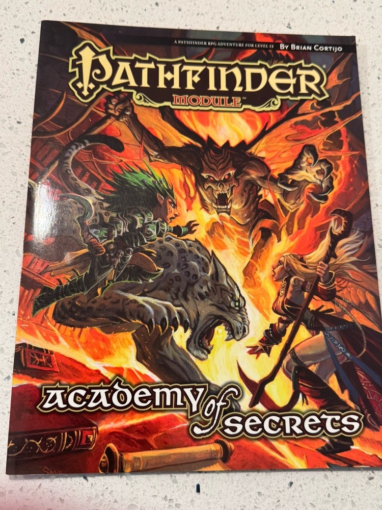 Academy of Secrets - Pathfinder Module-image