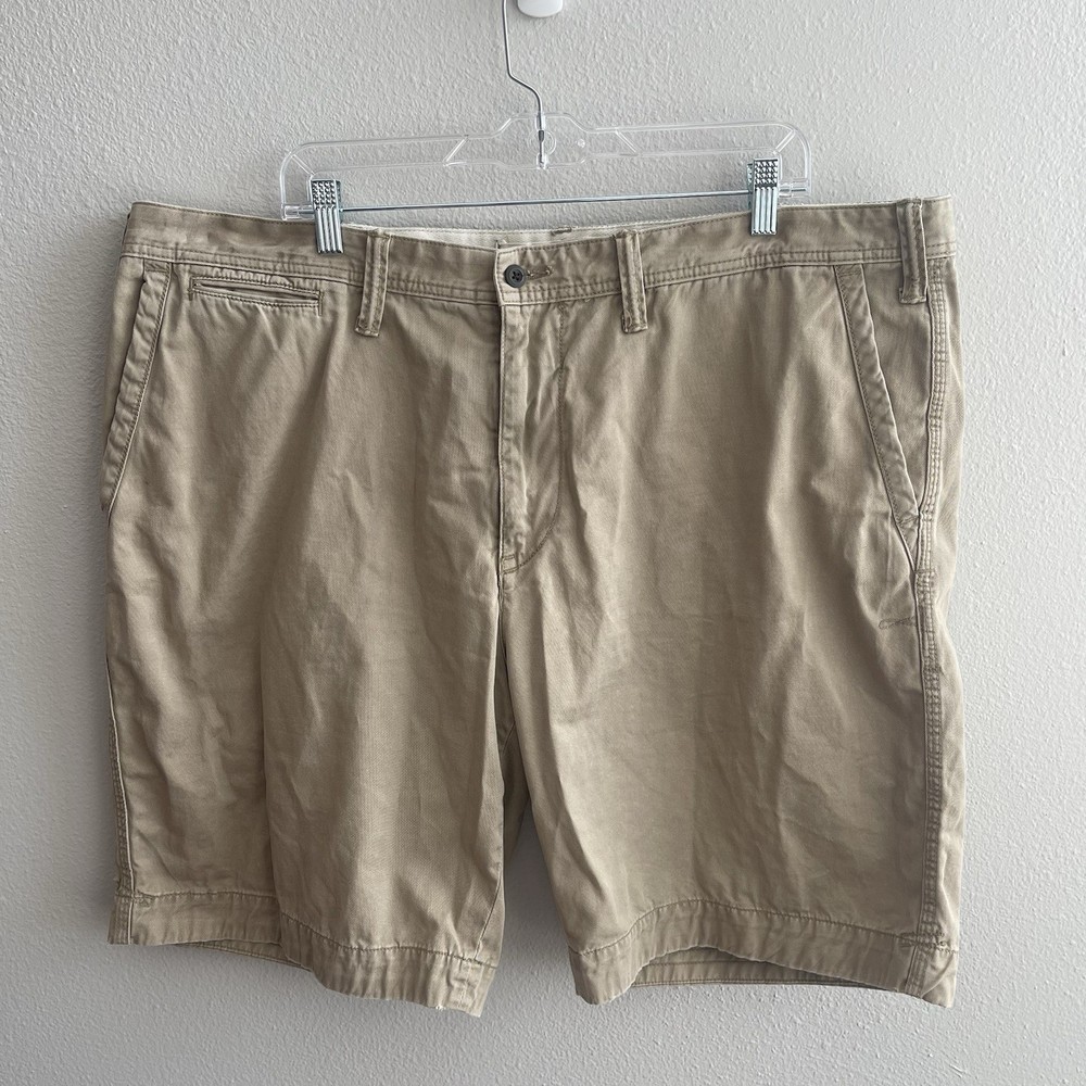 Polo Ralph Lauren Mens 42 Khaki Shorts Relaxed Fit Classic Chino