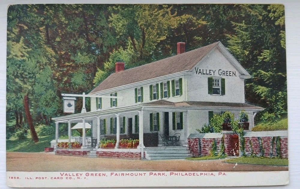 Valley Green, Fairmont Park, Philadelphia, Pa A Philly Landmark To This Day