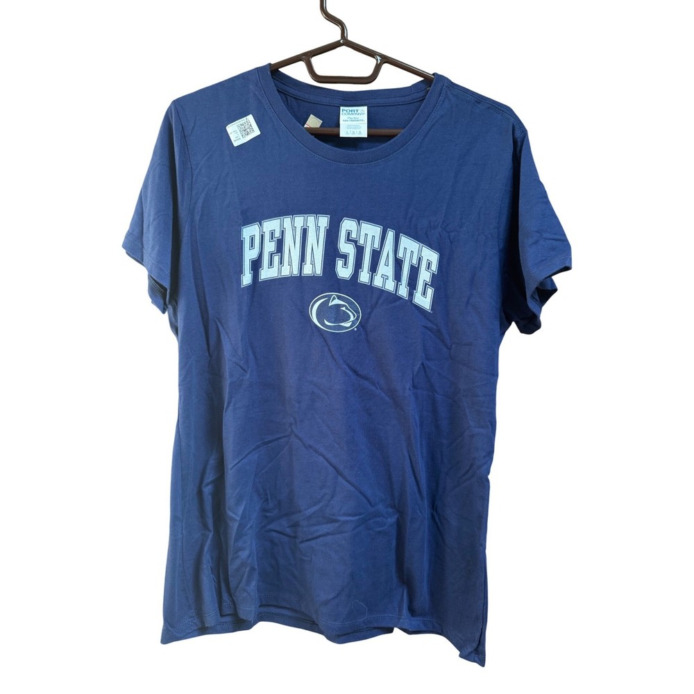 Port & Company Penn State Nittany Lions Fan Favorite T-Shirt Large Navy Blue