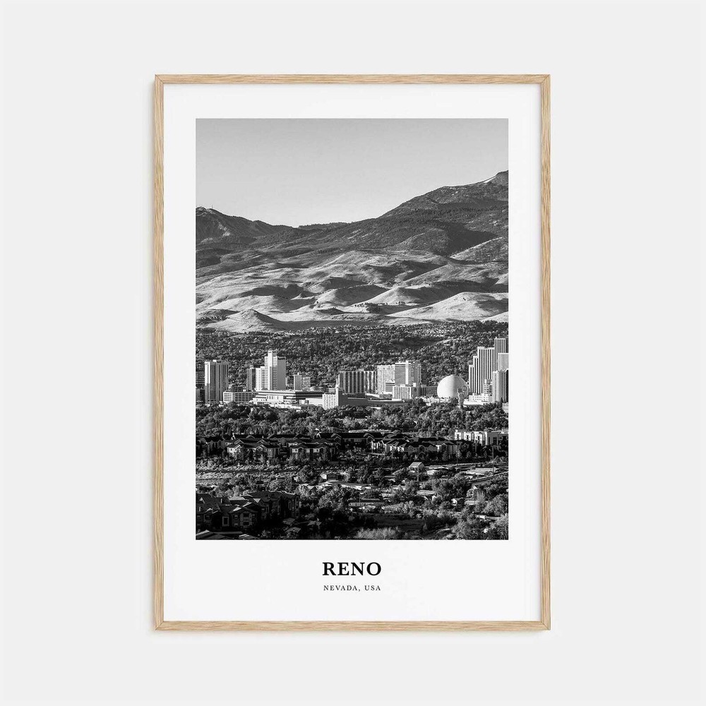 Reno Wall Art Reno Wall Decor Reno Poster Reno Home Decor Reno Travel Gift Reno