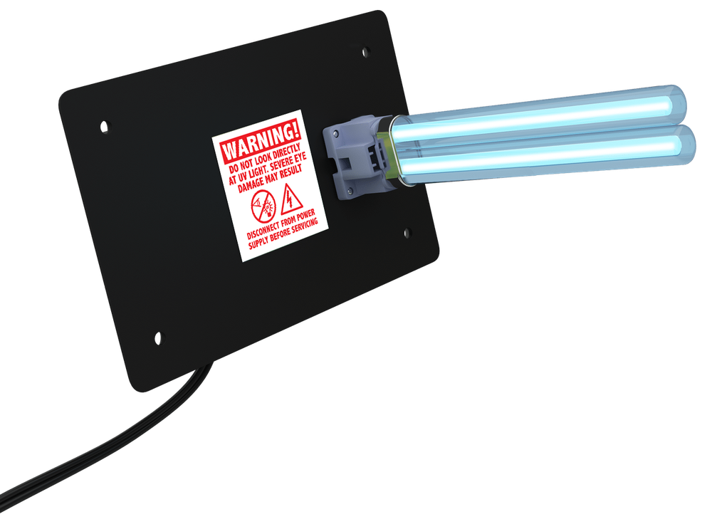 R1000 Whole House UV Light SINGLE Lamp for HVAC AC Duct coil cleaner-image