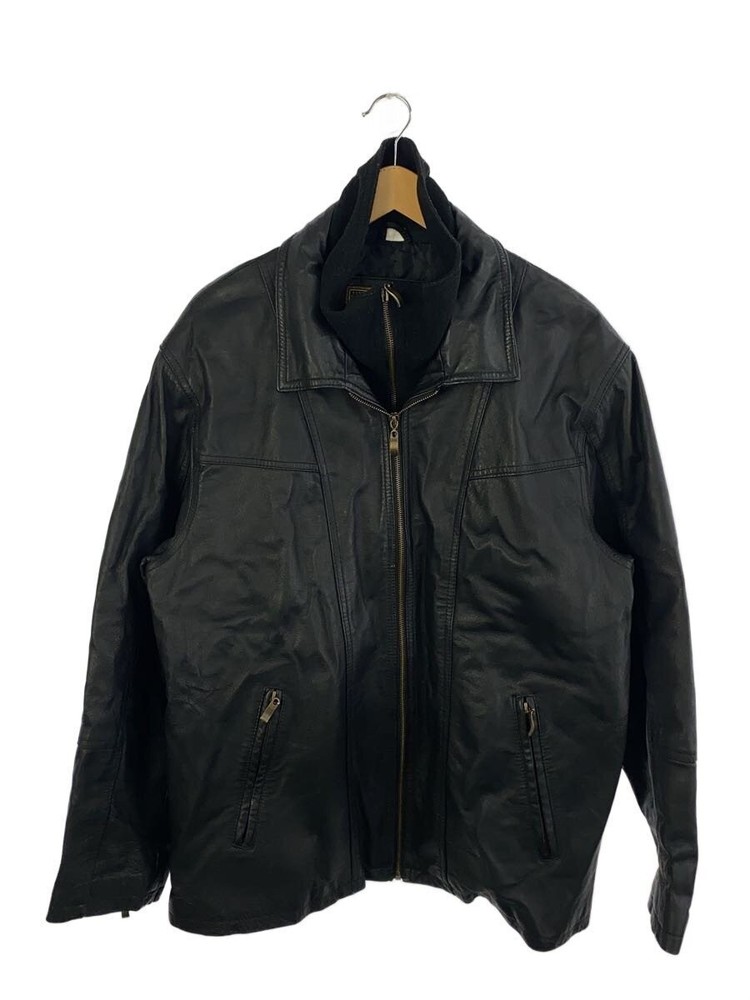 Jacket/L/Leather/Blk 3503