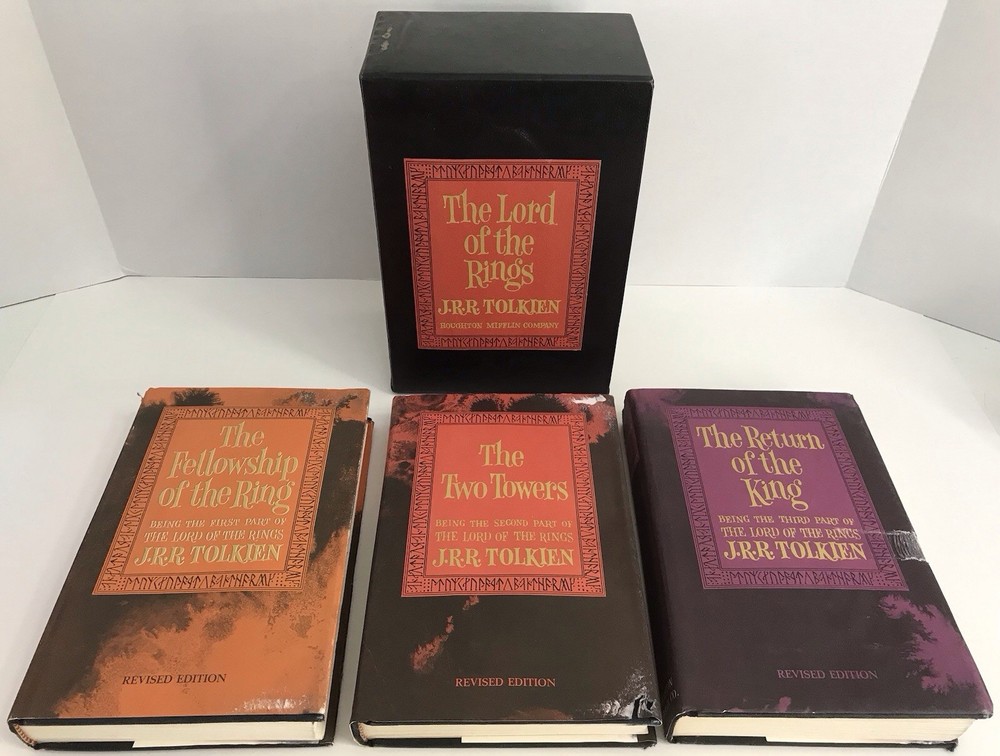 Lord of the Rings 1965 2nd Edition Box Set with Maps by J.R.R. Tolkien - READ