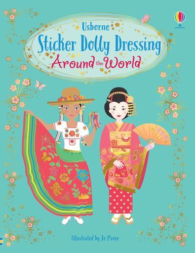 Sticker Dolly Dressing Around the World, Paperback by Bone, Emily; Moore, Jo ...
