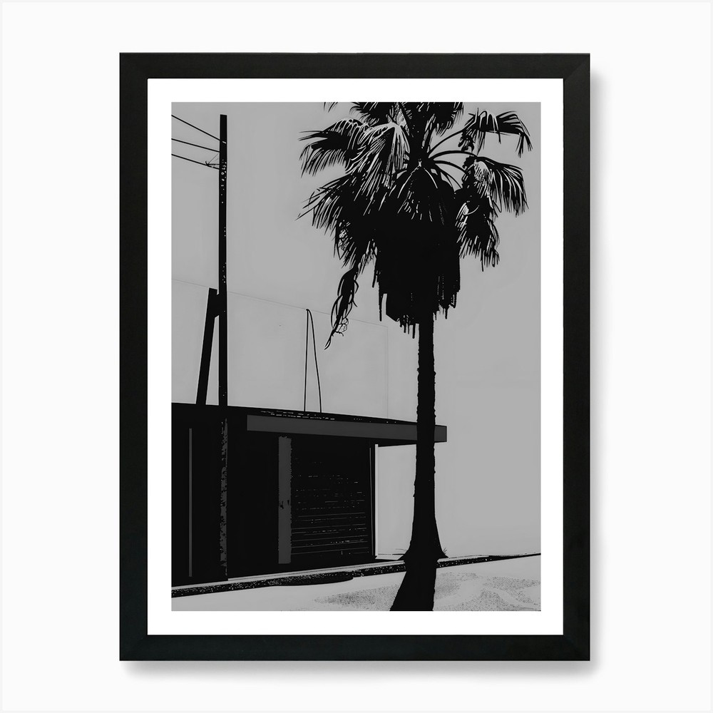 Palm Tree 1 Art Print Framed Wall Art Poster Canvas Print Picture
