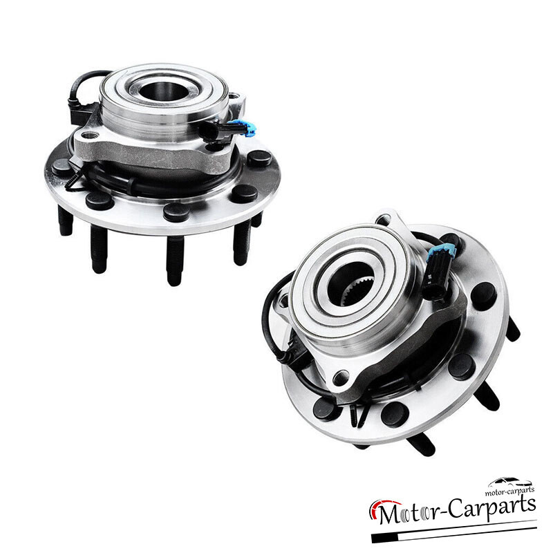 8 Lug 4WD Front Wheel Bearing and Hub for Chevrolet Silverado GMC Sierra 2500 HD