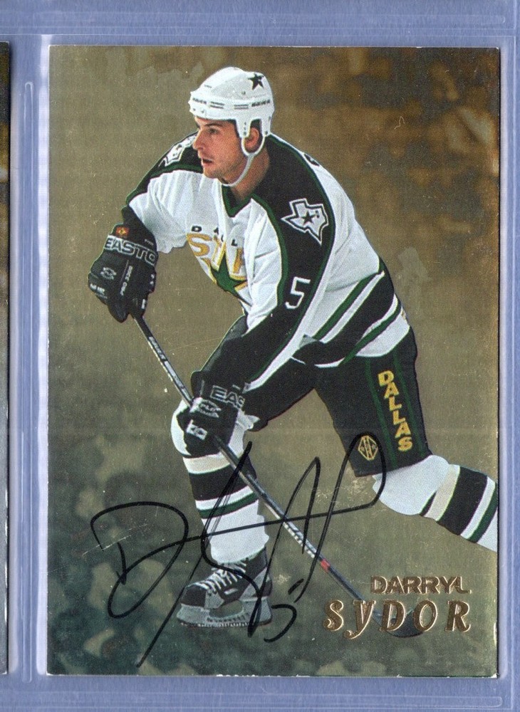 1998-99 ITG * Be A Player * Darryl Sydor * Factory Signed * Card #191