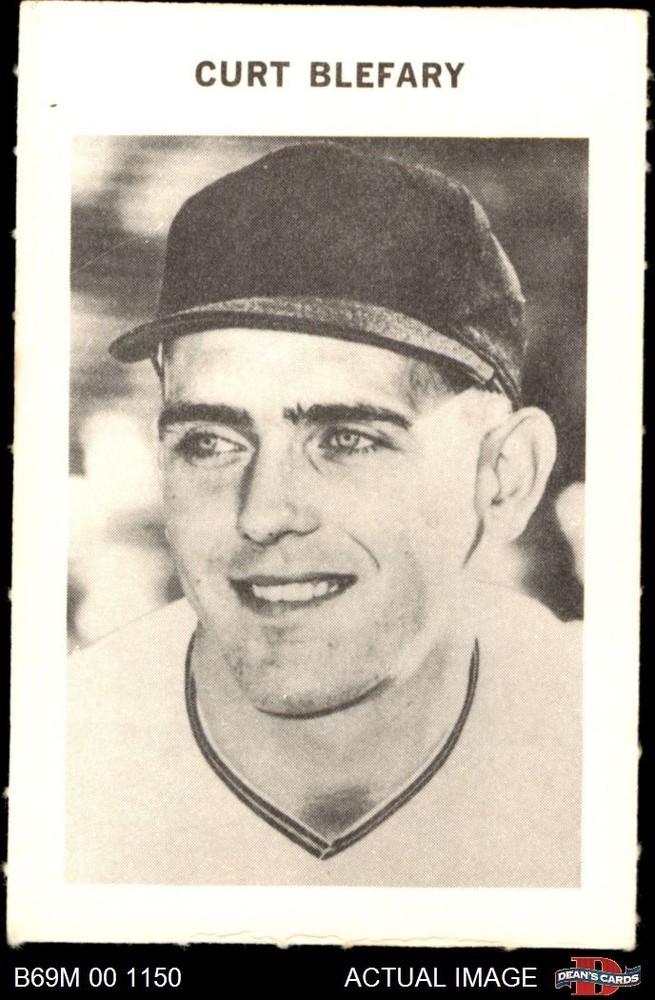 1969 Milton Bradley Curt Blefary Astros 2 - GOOD