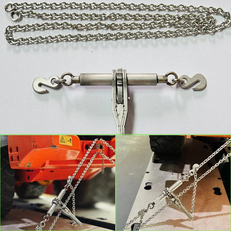 Metal Simulation Chain Tensioner for 1/14 Tamiya RC Truck SCANIA 770S R620 Car