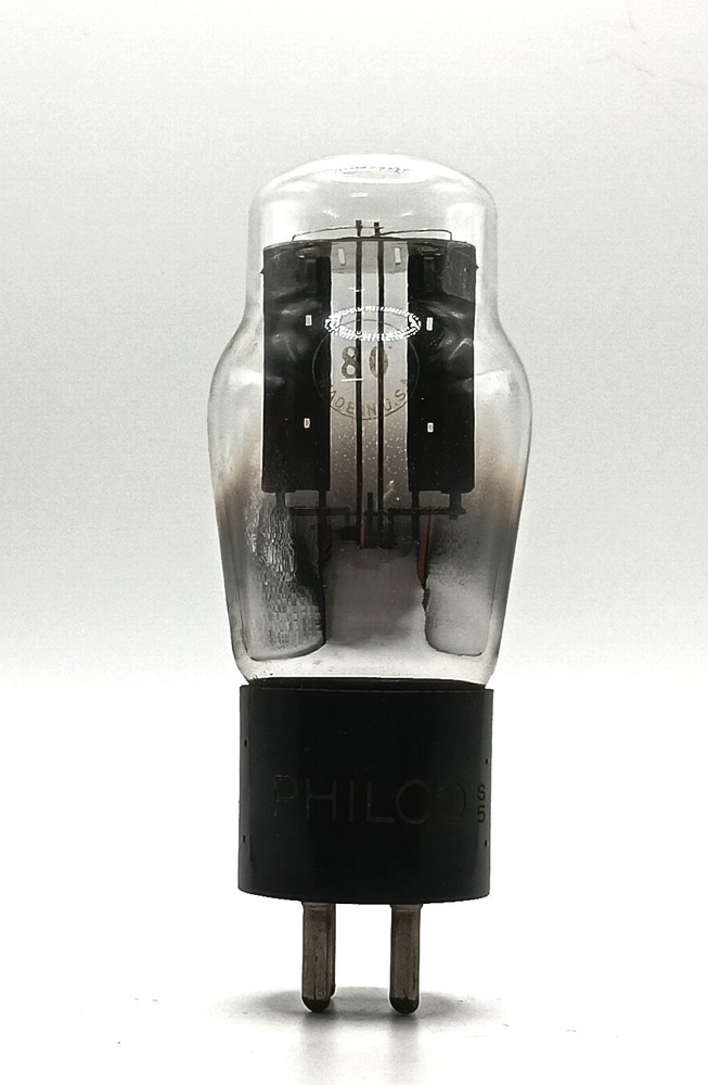 Philco 60B Radio Tube Set Original Philco Set Tested Engraved Base Philco Radio.