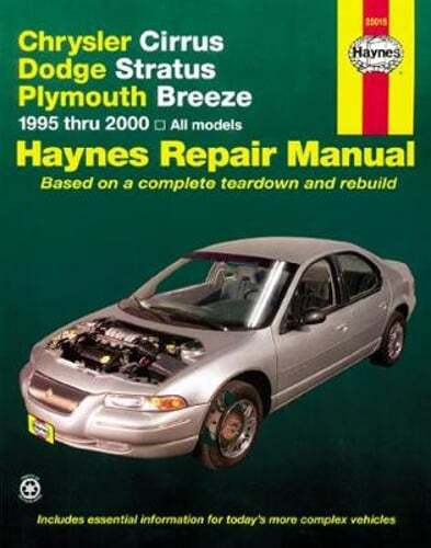 Chrysler Cirrus, Dodge Stratus & Plymouth Breeze 1995-00 by J H Haynes: Used
