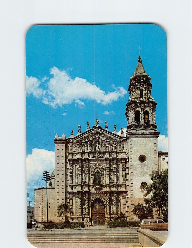 Postcard Temple of Carmen San Luis Potosí Mexico
