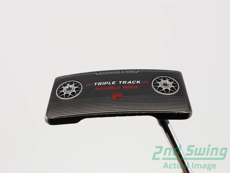 Odyssey Triple Track Double Wide F Putter Strong Arc Steel Right 35.0in