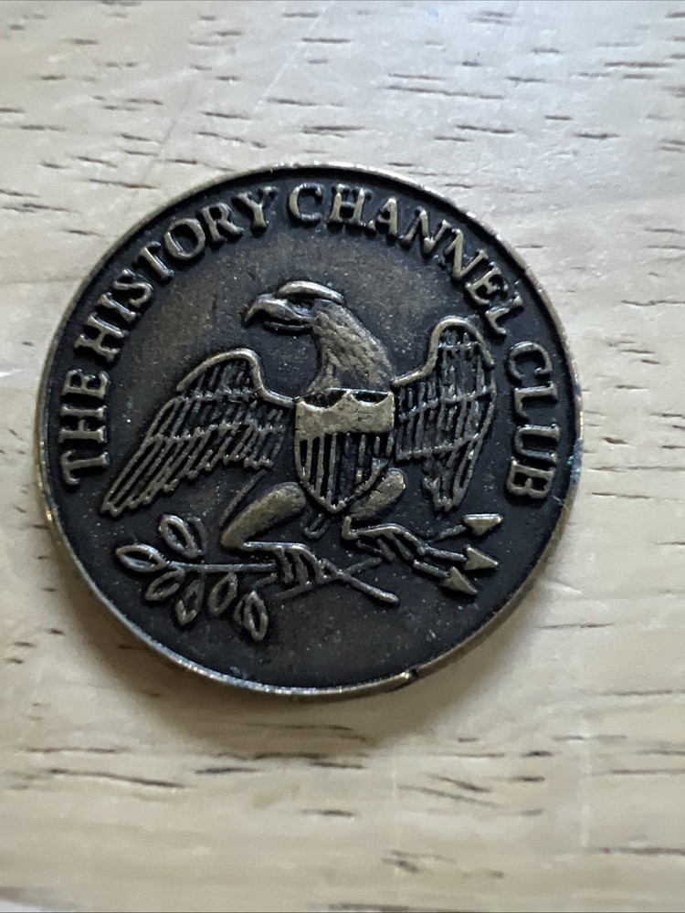 Vintage Patriotic Liberty Bell 1776 The History Channel Club Token Coin