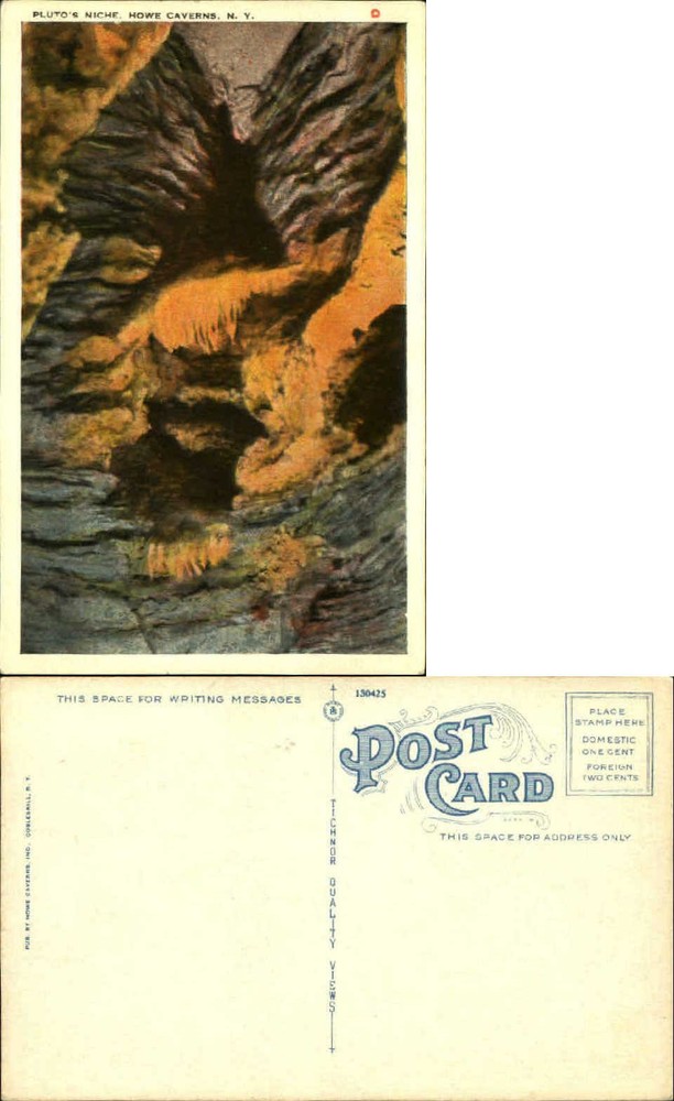 Pluto's Niche Howe Caverns New York NY 1920s