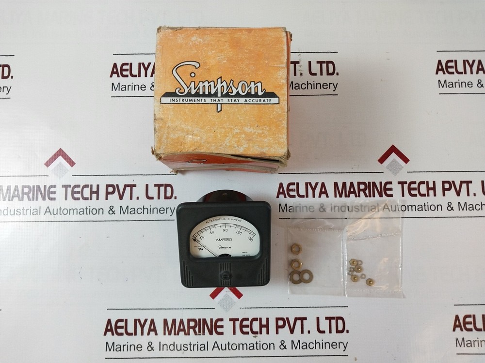 Simpson Electric Panel Meter 0-150 Amp