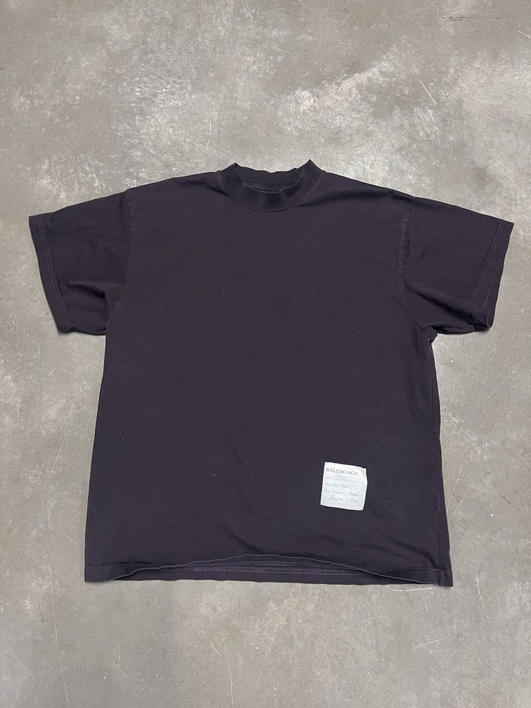 Balenciaga TJ28 T- Shirt Oversized Black/plum Size M/L