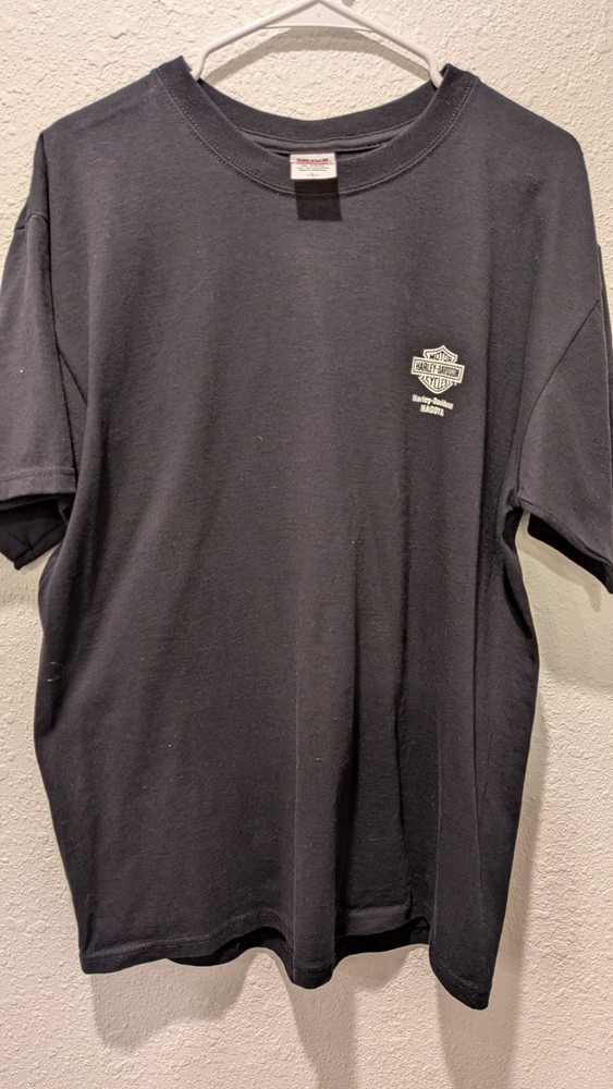 Harley Davidson Shirt Vintage Japan Nagoya Champion Motorcycle Large Rare!