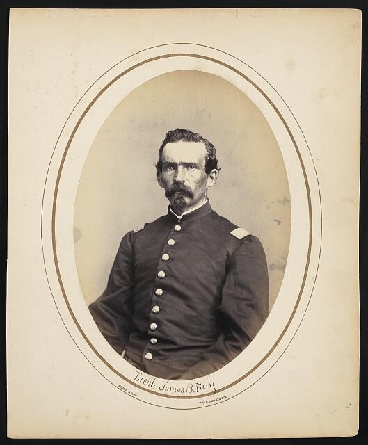 Second Lieutenant James B. Furey of Co. D, 150th New York Infantry Regiment in