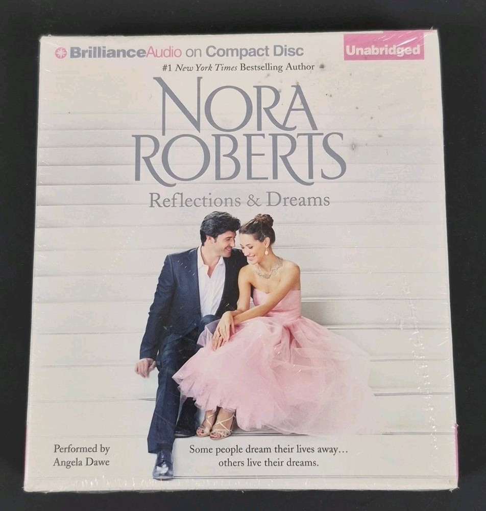 Nora Roberts Reflections & Dreams Audio CD Unabridged Angela Dawe 11 CDs Sealed