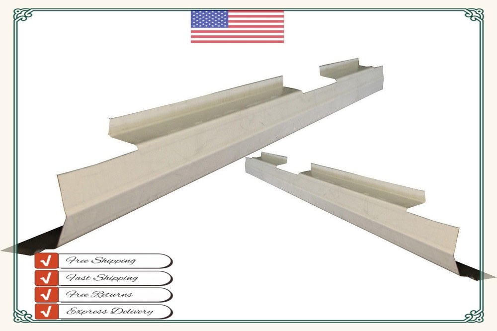 2007-2013 Silverado Sierra 4 Door Crew Cab Outer Rocker Panel New Pair