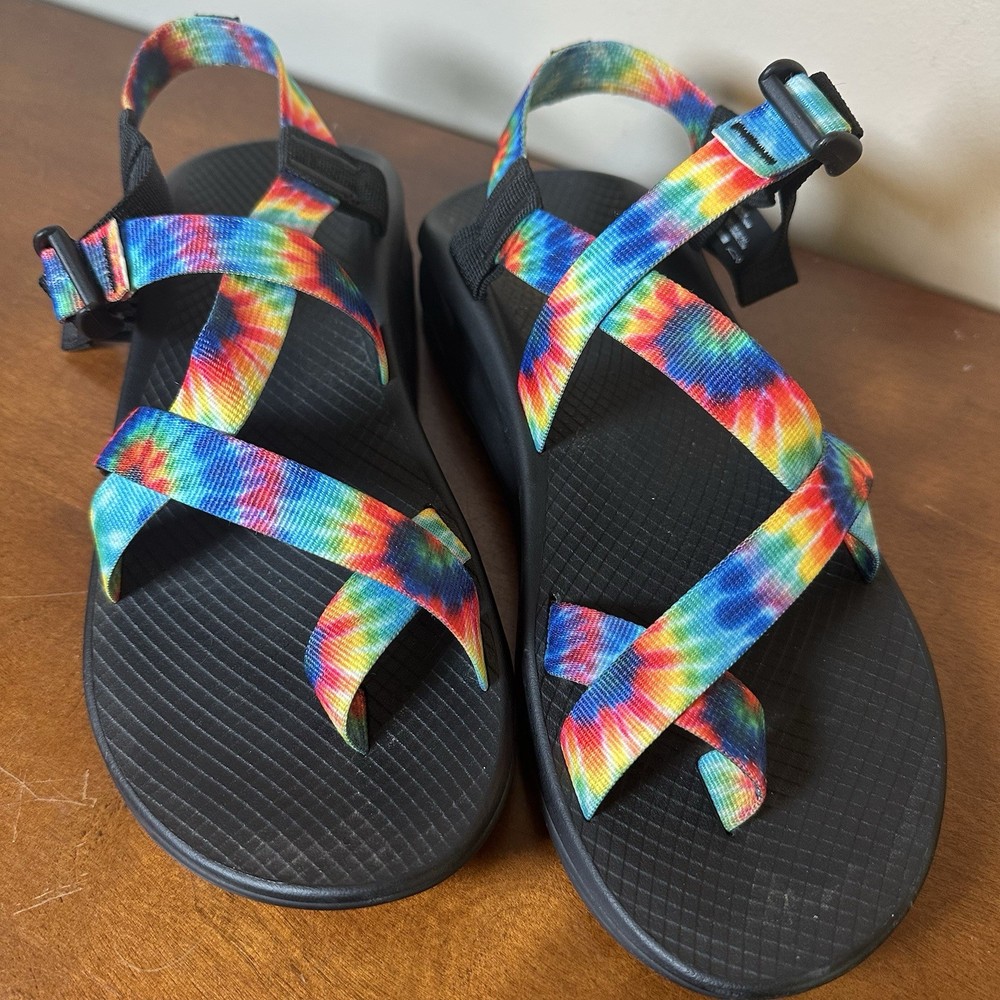 Chaco Z1 Classic Tie Dye Sandals for Men Size 9 Women Size 10.5 with Arch Support