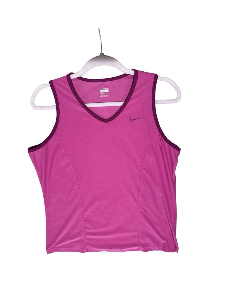 Women's Nike Fit Dry tank top Size Xl pink  Activewear