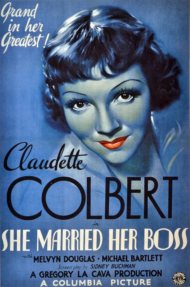 She married her boss Movie Decorative Poster. Home Graphic Art Design. 4178