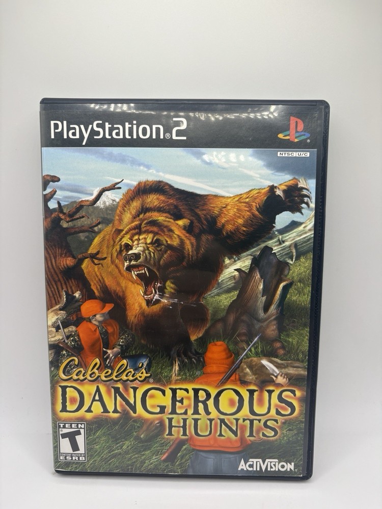 Cabela's Dangerous Hunts Sony PlayStation 2 PS2 Complete CIB