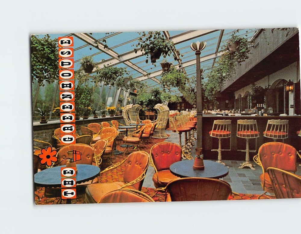 Postcard Greenhouse Holiday Inn Erie Pennsylvania USA