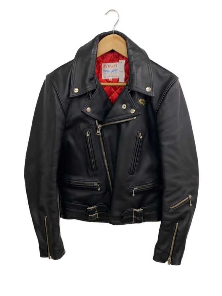 Lewis Leathers Lightning/Double Riders Jacket/34/Leather/Blk 3483