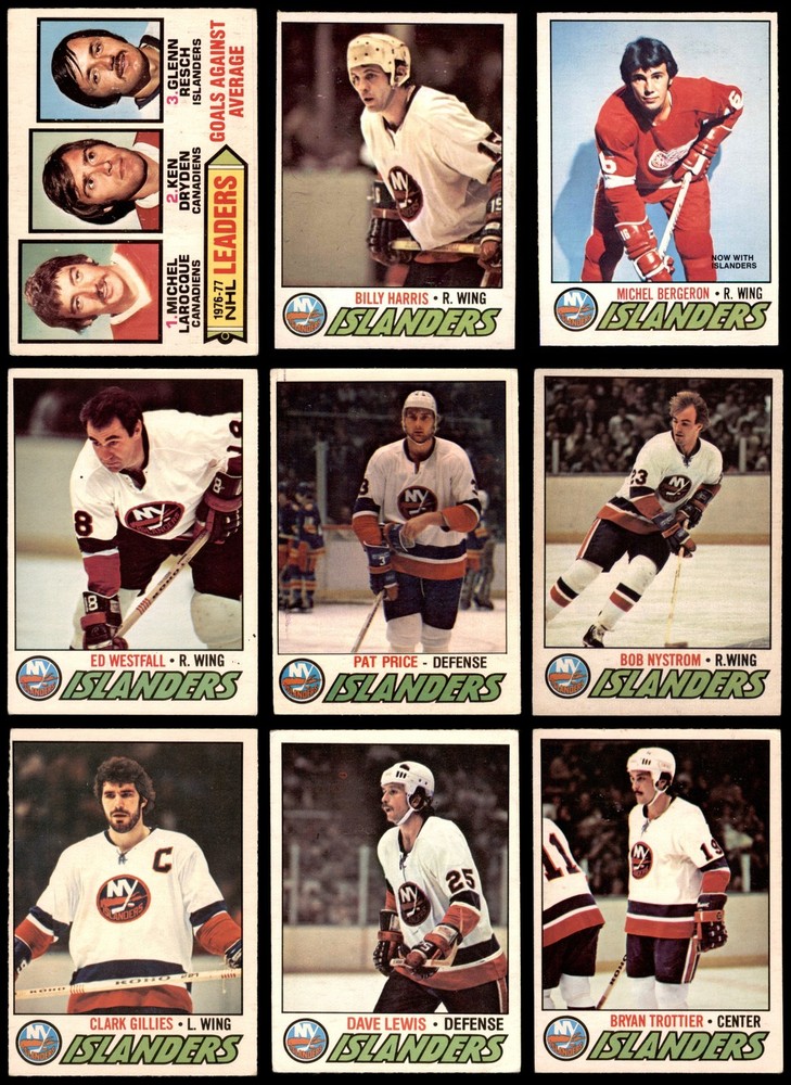 1977-78 O-Pee-Chee Islanders Near Team Set 4.5 - VG/EX+ 3892885 (19 / 22 cards)