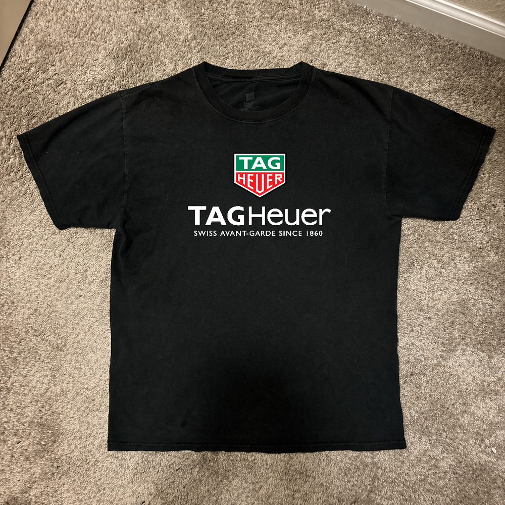 Funny TAG Heuer Logo Unisex T-Shirt Made in USA, Size S–5XL