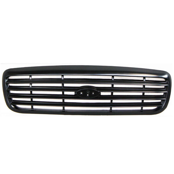 For 98-11 Crown Victoria Front Horizontal Bar Design Grill Grille Assembly Black
