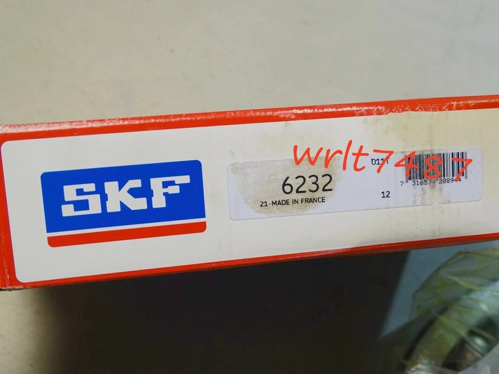 NEW SKF 6232 single row deep groove ball bearing 1PCS #NN
