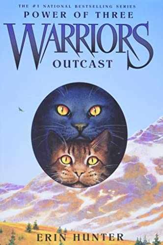 Outcast (Warriors: Power of Three, - Hardcover, by Hunter Erin - Acceptable j