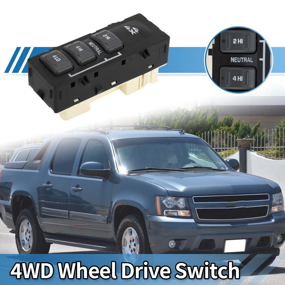 4WD Transfer Case Switch for Chevrolet Avalanche 2500 Silverado 3500 No.19168769
