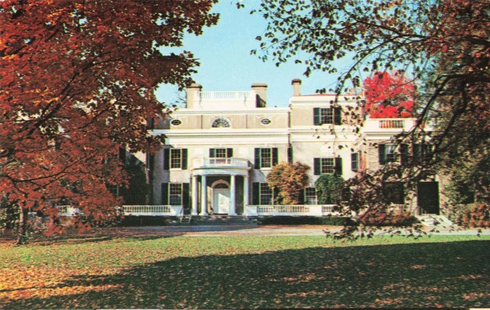 Franklin D Roosevelt Library & Museum - Hyde Park New York NY - Postcard