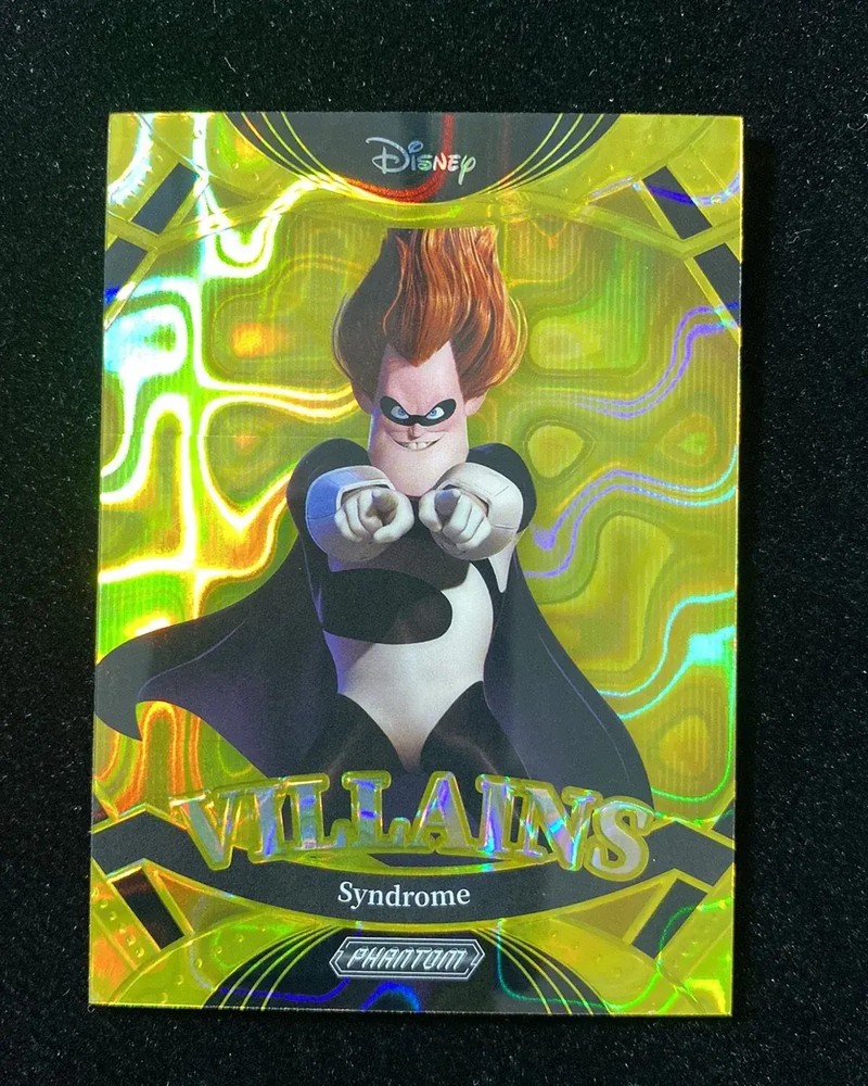 2025 Kakawow Phantom Disney Villains Gold #PD-VG-21 Syndrome 8/10 J11 TN39