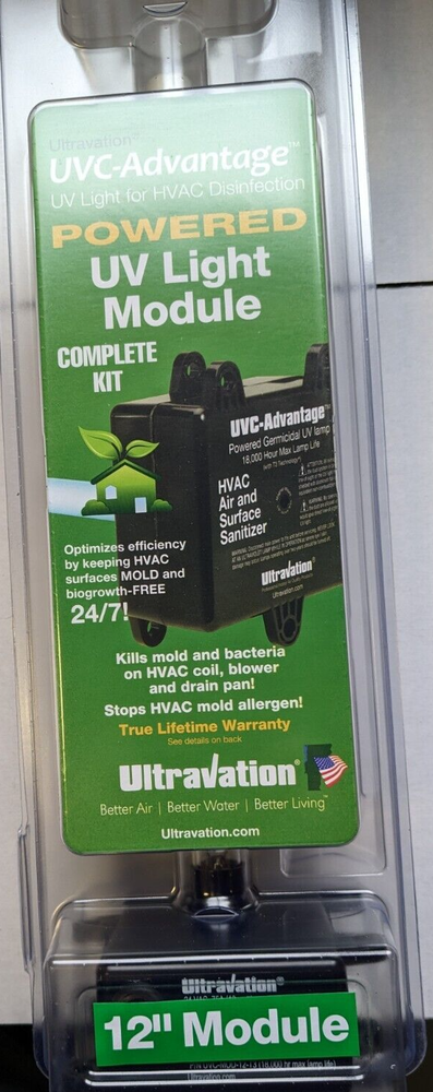 Ultravation ADV1224 UVC-Advantage 24V ac Magnet Germicidal UV Light Air Purifier-image