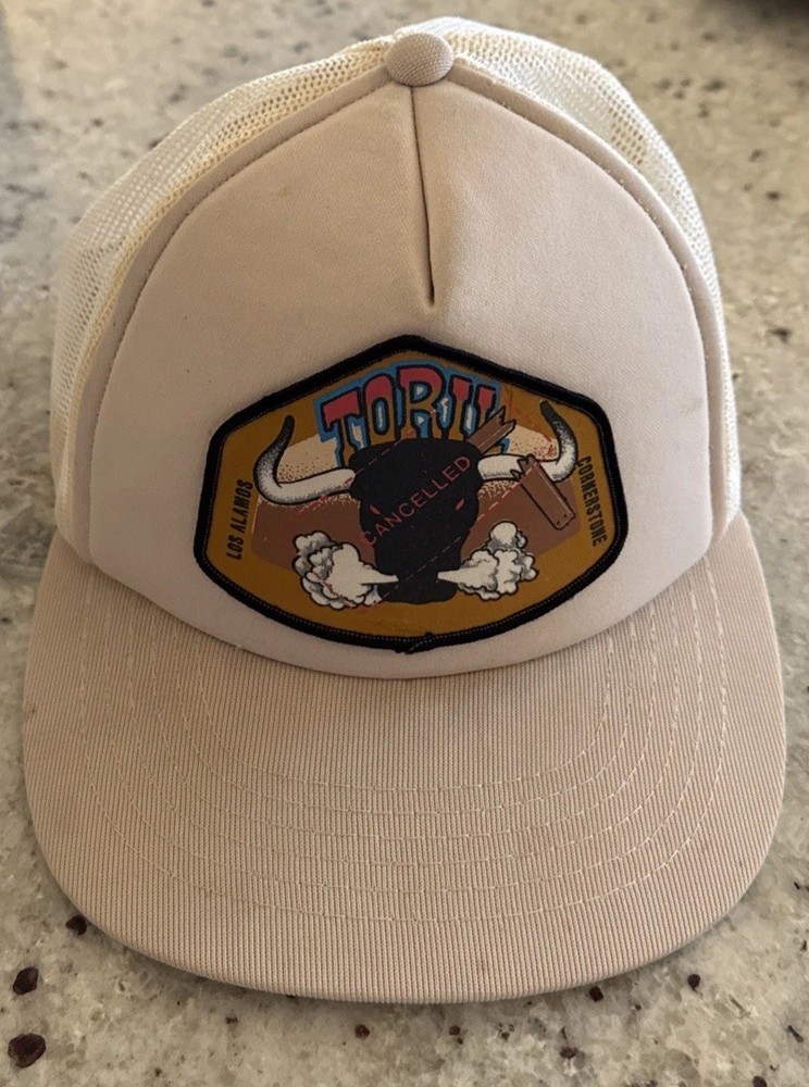 Vintage LANL Nuclear Weapons Test Hat-Operation Cornerstone Toril Cancelled