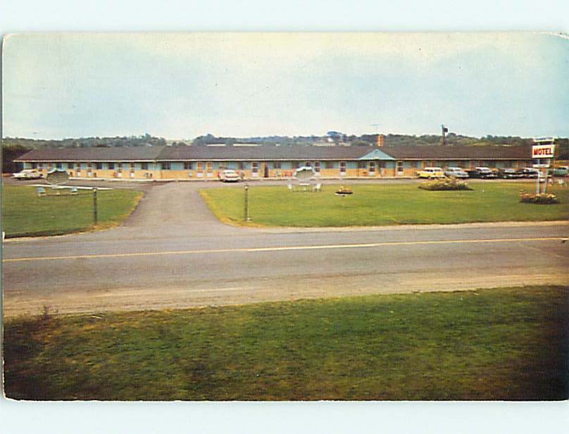 Unused Pre-1980 OLD CARS & FARMINGTON MOTEL Farmington Maine ME 60k cards u0522@