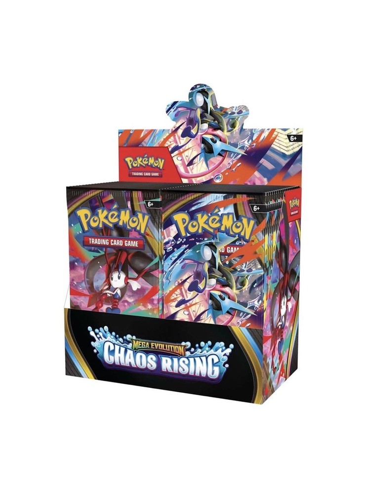 Pokémon TCG Mega Evolution Chaos Rising Booster Display Box (36 Packs) - Sealed