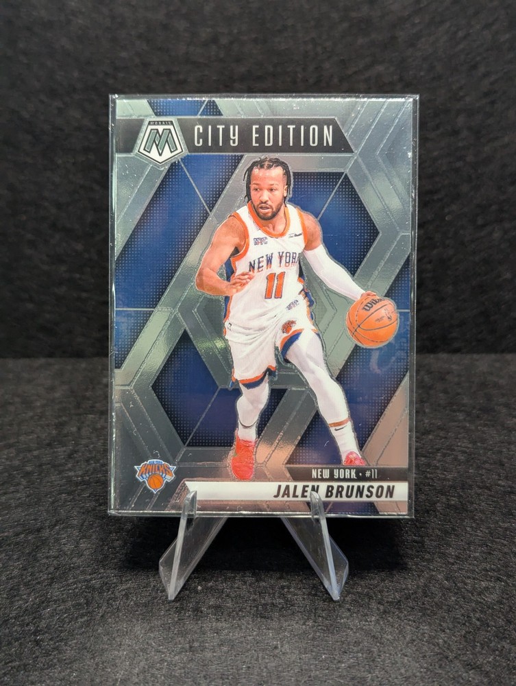 2024-25 Panini Mosaic - City Edition Jalen Brunson #284 Silver Prizm