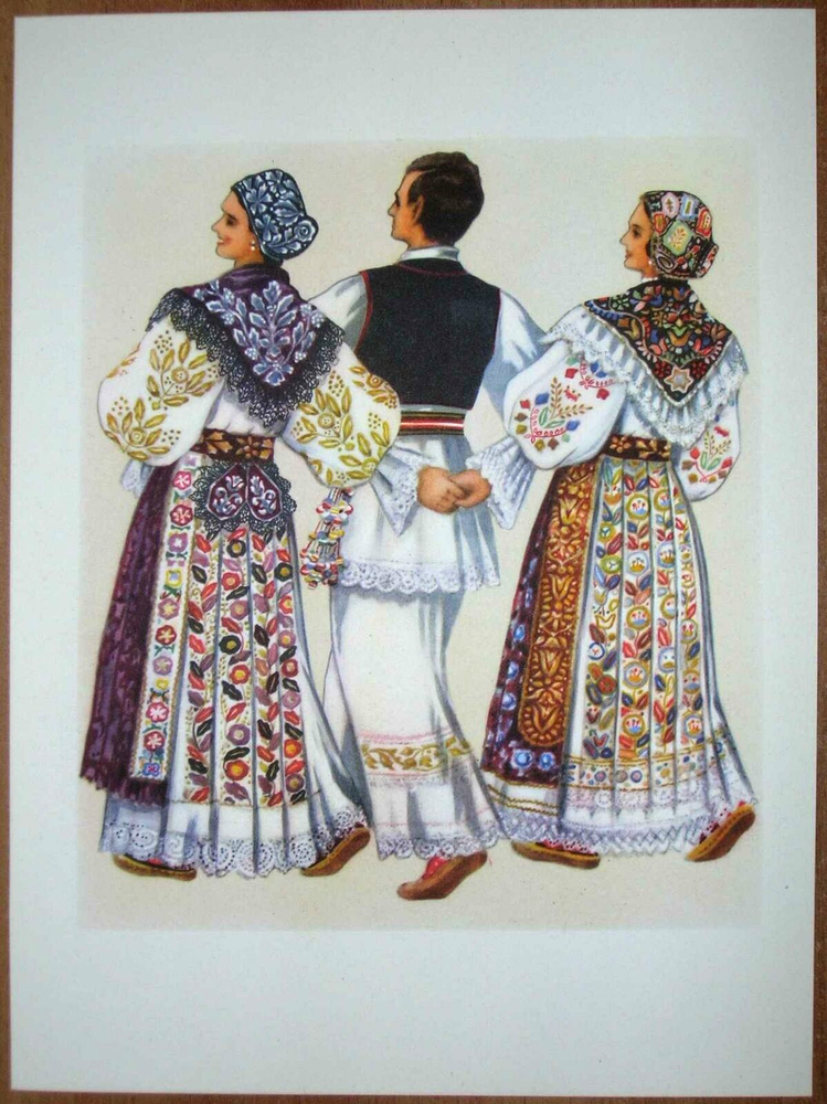 Croatia Folk Dances Kolo Vinkovci Slavonia Traditional Performance V/03