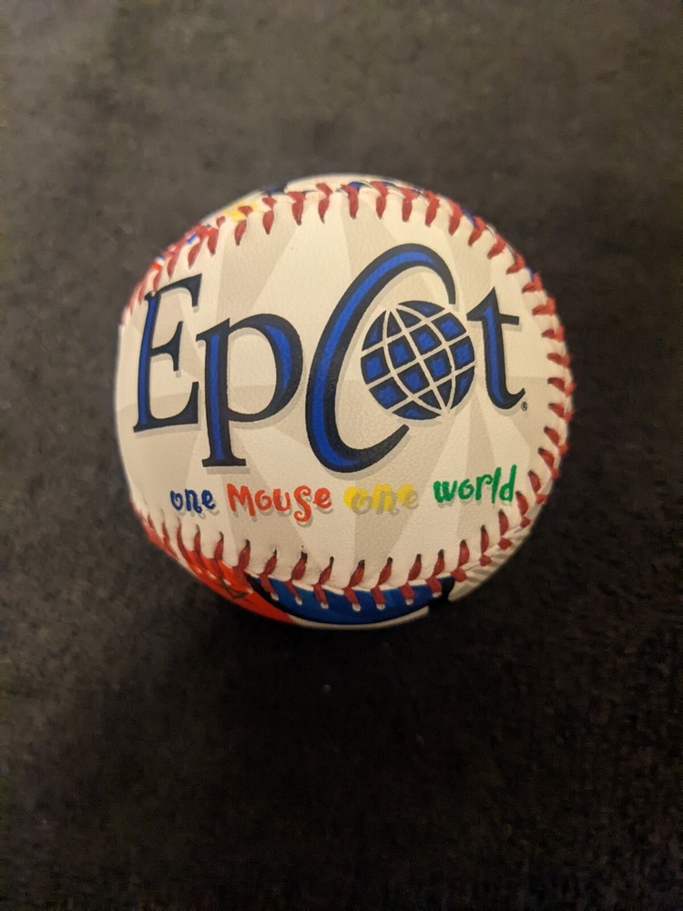 Disney Epcot One Mouse One World Baseball Park Limited Edition Souvenir