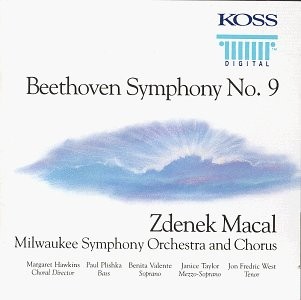 Beethoven, Ludwig van [Composer]; , Beethoven: Symphony No. 9, audioCD