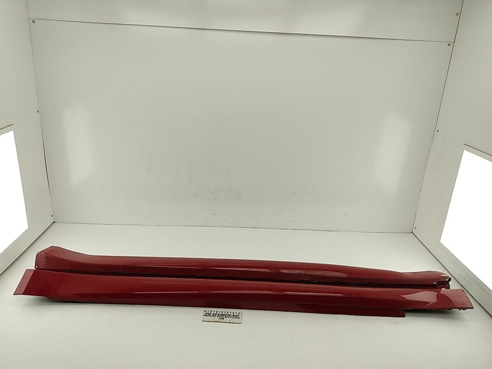 Alfa Romeo Giulia Red Rocker Panel Side Skirts Fits 2017-2024 Models